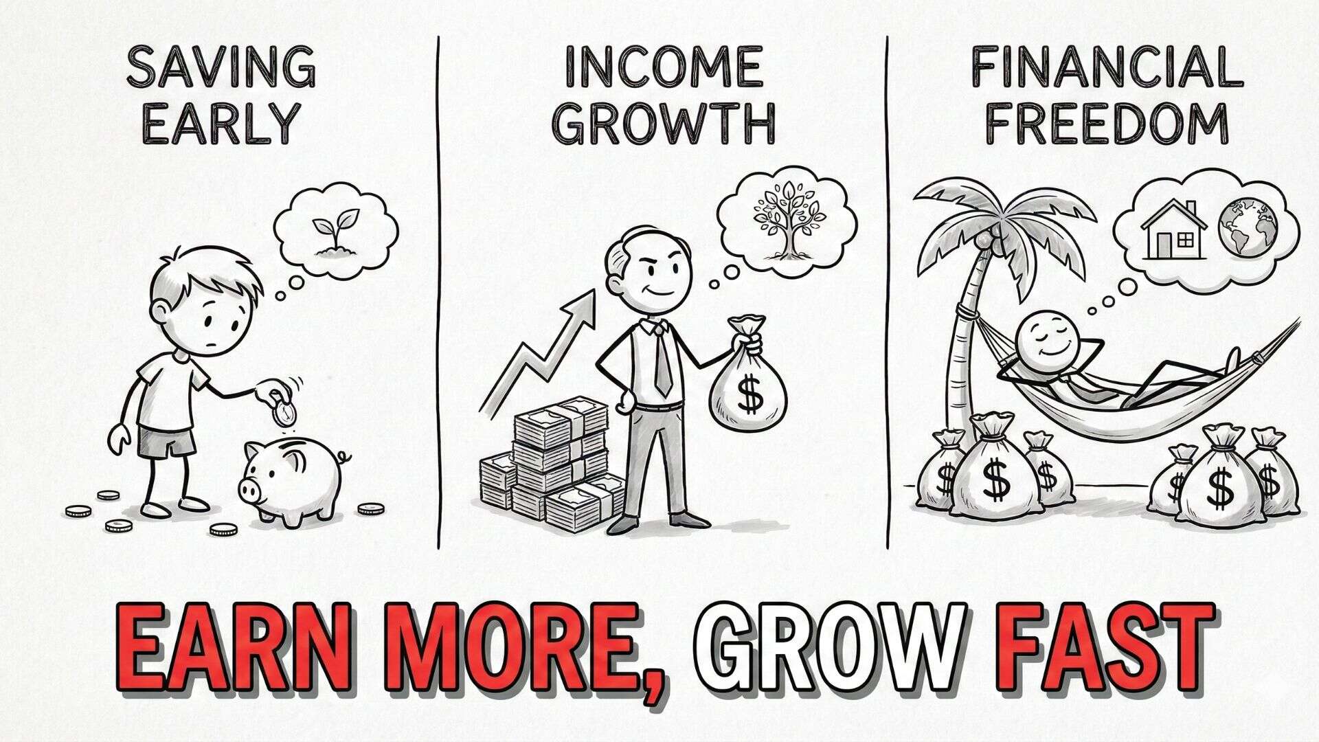 Why Income Growth Matters More Than Saving Early