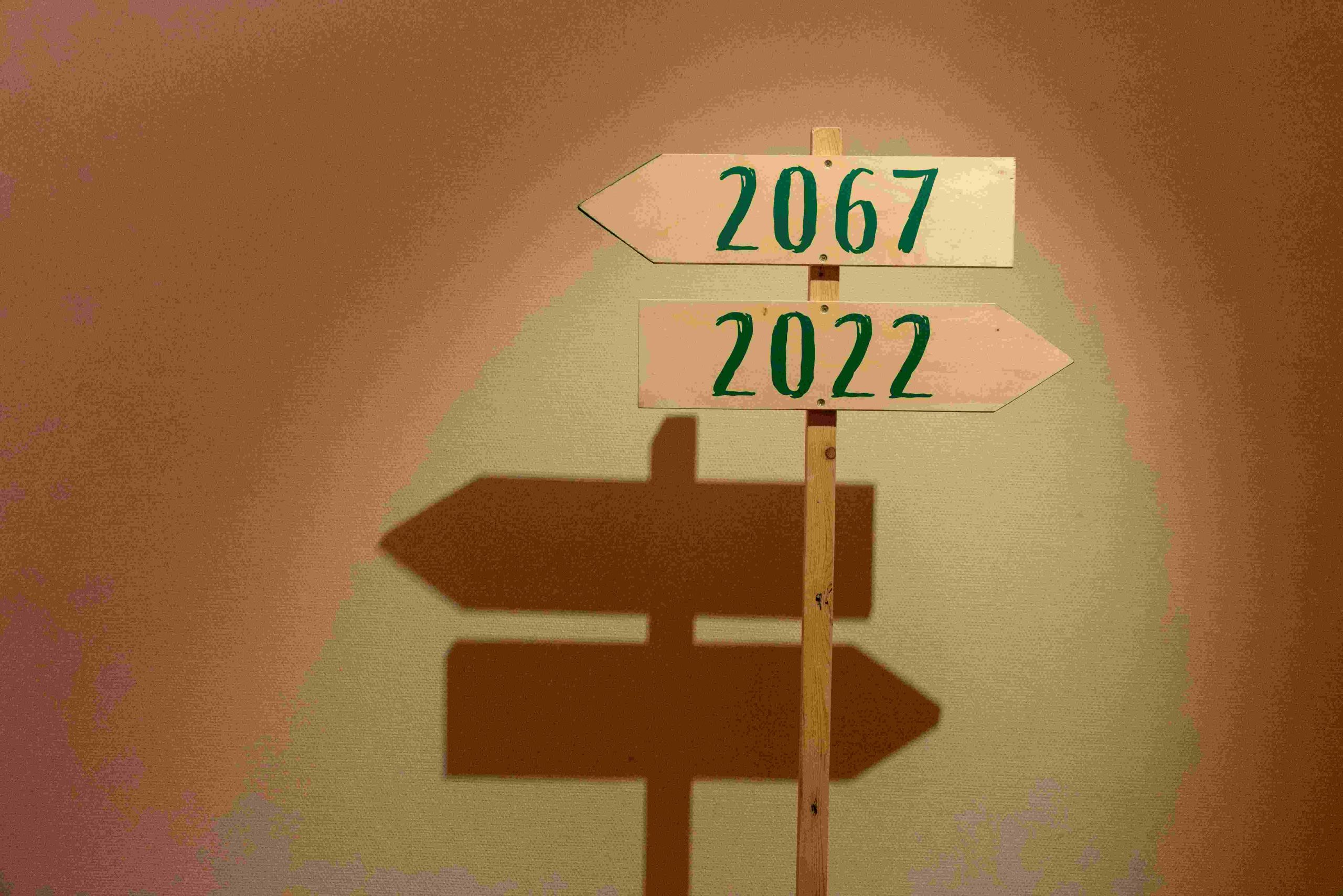past present future timeline decision framework concept